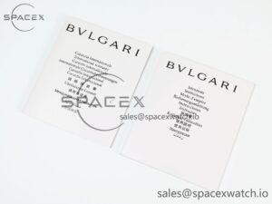 BVLGARI BOXSET WITH PAPERS IMPORTANT NOTE - Image 12