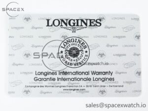 LONGINES BOXSET WITH CARD & PAPERS IMPORTANT NOTE - Image 6
