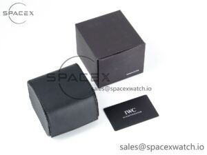 IWC BLACK LEATHER TRAVEL BOX IMPORTANT NOTE - Image 2