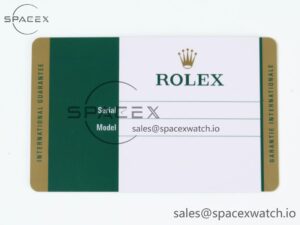 ROLEX PLASTIC BOX SET WITH BOOKLET AND WARRANTY - Image 12
