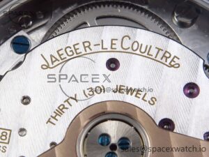 Jaeger-Lecoultre Rendez-Vous Night & Day SS APSF 1:1 Best Edition Blue Textured Dial Diamonds Bezel on Blue Leather Strap SA898 - Image 18