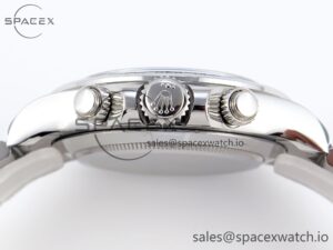 Rolex Daytona 116509 Clean 1:1 Best Edition Blue Stick Dial on SS Bracelet SA4130 V2 - Image 15