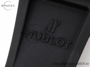 Hublot Square Bang Unico 42mm RG BBF 1:1 Best Edition Skeleton Dial Ceramic Bezel on Black Rubber Strap A1280 - Image 29