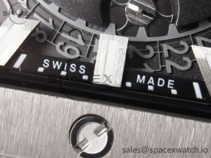 Hublot Square Bang Unico 42mm Titanium BBF 1:1 Best Edition Skeleton Dial on Black Rubber Strap A1280 - Image 11