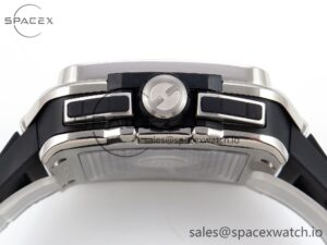 Hublot Square Bang Unico 42mm Titanium BBF 1:1 Best Edition Skeleton Dial on Black Rubber Strap A1280 - Image 14
