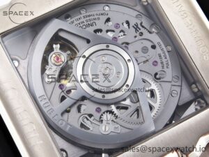 Hublot Square Bang Unico 42mm Titanium BBF 1:1 Best Edition Skeleton Dial Ceramic Bezel on Black Rubber Strap A1280 - Image 17