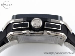 Hublot Square Bang Unico 42mm Titanium BBF 1:1 Best Edition Skeleton Dial Ceramic Bezel on Black Rubber Strap A1280 - Image 14