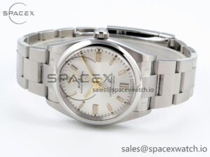 Rolex Oyster Perpetual 36mm 126000 Clean 1:1 Best Edition 904L Steel Silver Dial on SS Bracelet VR3230 - Image 5