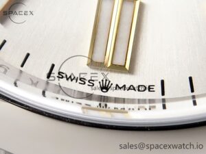 Rolex Oyster Perpetual 36mm 126000 Clean 1:1 Best Edition 904L Steel Silver Dial on SS Bracelet VR3230 - Image 11