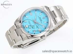 Rolex Oyster Perpetual 36mm 126000 Clean 1:1 Best Edition 904L Steel Tiffany Blue Dial on SS Bracelet VR3230 - Image 6