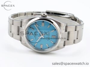 Rolex Oyster Perpetual 36mm 126000 Clean 1:1 Best Edition 904L Steel Tiffany Blue Dial on SS Bracelet VR3230 - Image 5