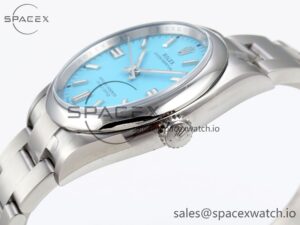 Rolex Oyster Perpetual 36mm 126000 Clean 1:1 Best Edition 904L Steel Tiffany Blue Dial on SS Bracelet VR3230 - Image 7