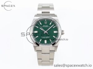 Rolex Oyster Perpetual 36mm 126000 Clean 1:1 Best Edition 904L Steel Green Dial on SS Bracelet VR3230