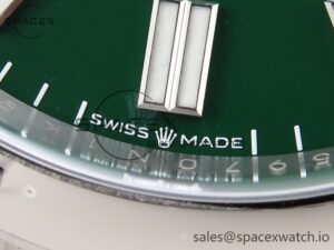 Rolex Oyster Perpetual 36mm 126000 Clean 1:1 Best Edition 904L Steel Green Dial on SS Bracelet VR3230 - Image 11