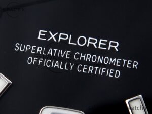 Rolex Explorer I 214270 39mm Clean 1:1 Best Edition Black Dial on SS Bracelet VR3132 - Image 10
