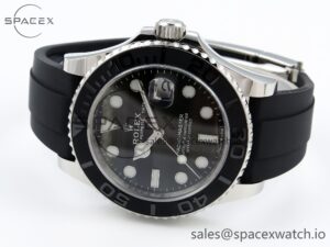 Rolex Yacht-Master 42mm 226659 Clean 1:1 Best Edition Falcon’s Eye Dial on Black Rubber Strap VR3235 - Image 5