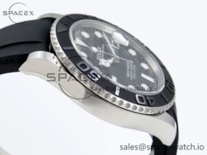 Rolex Yacht-Master 42mm 226659 Clean 1:1 Best Edition Falcon’s Eye Dial on Black Rubber Strap VR3235 - Image 8