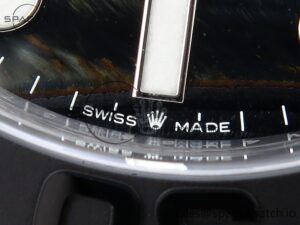 Rolex Yacht-Master 42mm 226659 Clean 1:1 Best Edition Falcon’s Eye Dial on Black Rubber Strap VR3235 - Image 12