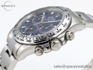 Rolex Daytona 116509 Clean 1:1 Best Edition Blue Stick Dial on SS Bracelet SA4130 V2 - Image 7