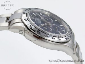 Rolex Daytona 116509 Clean 1:1 Best Edition Blue Stick Dial on SS Bracelet SA4130 V2 - Image 8