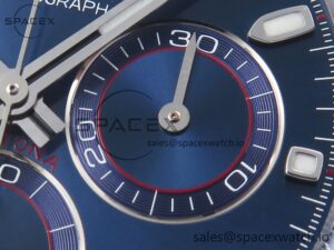 Rolex Daytona 116509 Clean 1:1 Best Edition Blue Stick Dial on SS Bracelet SA4130 V2 - Image 10