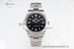 Explorer I 214270 39mm Clean 1:1 Best Edition Black Dial on SS Bracelet VR3132