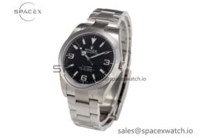 Explorer I 214270 39mm Clean 1:1 Best Edition Black Dial on SS Bracelet VR3132 - Image 4