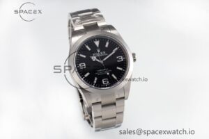 Explorer I 214270 39mm Clean 1:1 Best Edition Black Dial on SS Bracelet VR3132 - Image 5