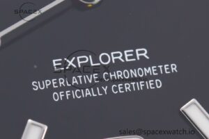 Explorer I 214270 39mm Clean 1:1 Best Edition Black Dial on SS Bracelet VR3132 - Image 9
