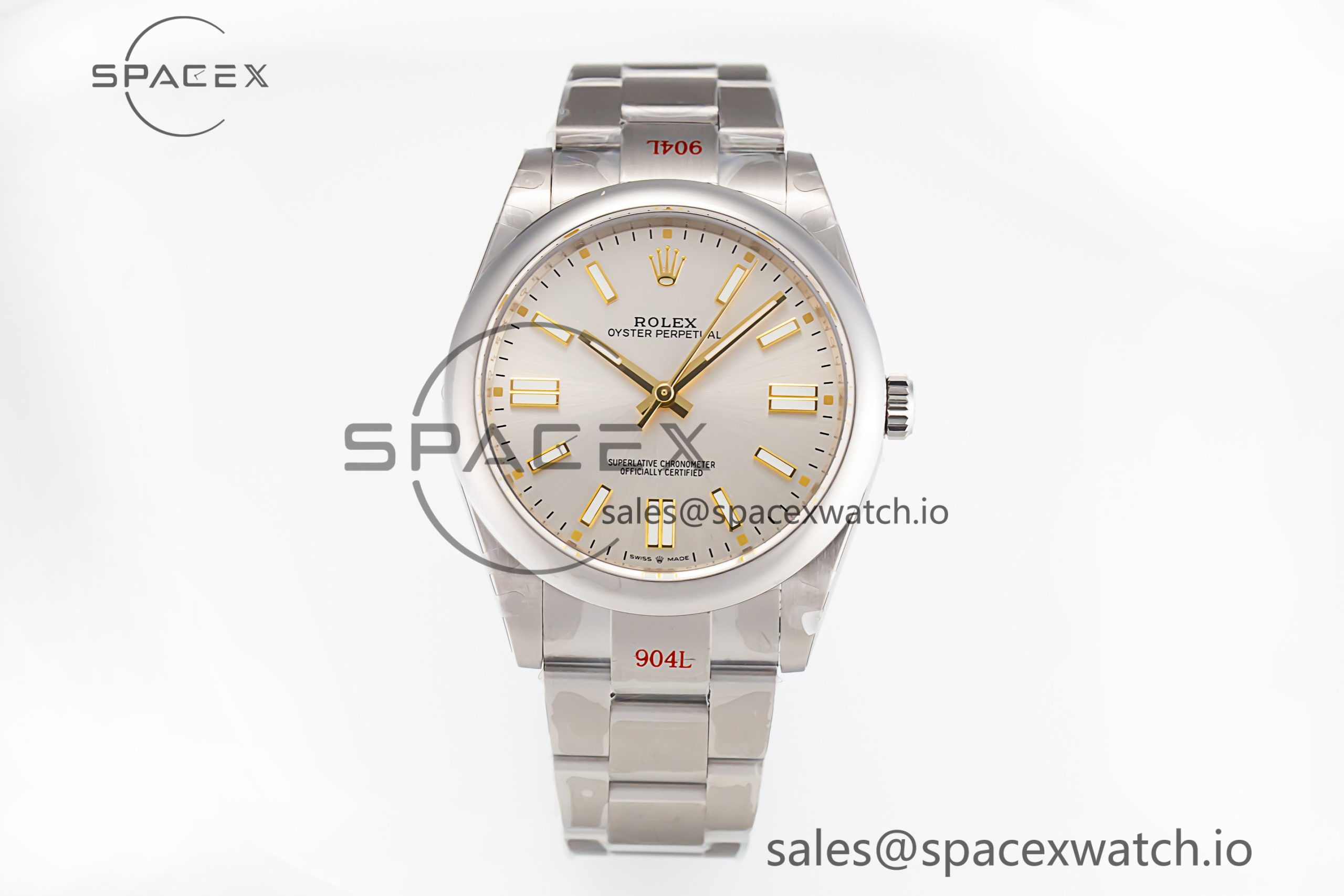 MG_2111-scaled-1.jpg Oyster Perpetual 41mm 124300 GMF 1:1 Best Edition 904L Steel Silver Dial on SS Bracelet VR3230 V2 - Image 1