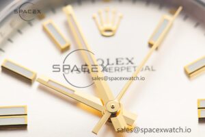 Oyster Perpetual 41mm 124300 GMF 1:1 Best Edition 904L Steel Silver Dial on SS Bracelet VR3230 V2 - Image 6