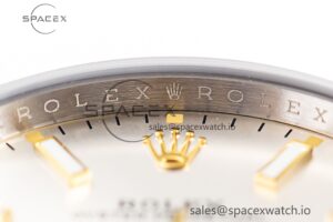Oyster Perpetual 41mm 124300 GMF 1:1 Best Edition 904L Steel Silver Dial on SS Bracelet VR3230 V2 - Image 7