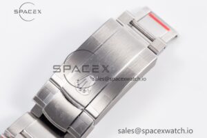 Oyster Perpetual 41mm 124300 GMF 1:1 Best Edition 904L Steel Silver Dial on SS Bracelet VR3230 V2 - Image 22