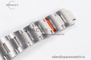 Oyster Perpetual 41mm 124300 GMF 1:1 Best Edition 904L Steel Silver Dial on SS Bracelet VR3230 V2 - Image 24