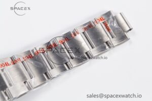 Oyster Perpetual 41mm 124300 GMF 1:1 Best Edition 904L Steel Silver Dial on SS Bracelet VR3230 V2 - Image 25