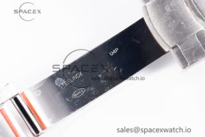Oyster Perpetual 41mm 124300 GMF 1:1 Best Edition 904L Steel Silver Dial on SS Bracelet VR3230 V2 - Image 27