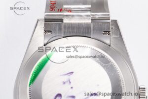 Oyster Perpetual 41mm 124300 GMF 1:1 Best Edition 904L Steel Silver Dial on SS Bracelet VR3230 V2 - Image 14
