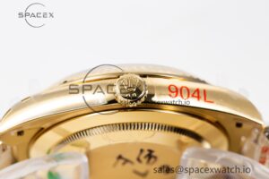 Day-Date II 228238 YG GMF 1:1 Best Edition Black Dial on YG Bracelet A3255 - Image 14