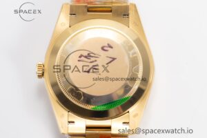 Day-Date II 228238 YG GMF 1:1 Best Edition Black Dial on YG Bracelet A3255 - Image 15