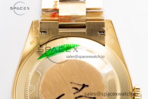 Day-Date II 228238 YG GMF 1:1 Best Edition Black Dial on YG Bracelet A3255 - Image 17