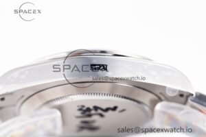 Explorer II 42mm 216570 Black 904L SS GMF 1:1 Best Edition Black Dial on Bracelet A3285 (Correct Hand Stack) - Image 13