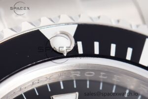 Submariner 16610 LN Black Bezel 904L Steel Rehaut SS ARF 1:1 Best Edition on SS Bracelet SH3135 - Image 9