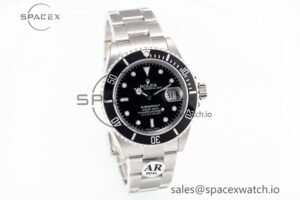 Submariner 16610 LN No Rehaut Engraving 904L Steel ARF 1:1 Best Edition on SS Bracelet SH3135 V2 - Image 5