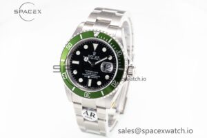 Submariner 16610 LV No Rehaut Engraving 904L Steel ARF 1:1 Best Edition on SS Bracelet SH3135 V2 - Image 5