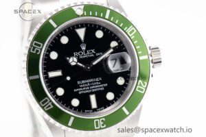 Submariner 16610 LV No Rehaut Engraving 904L Steel ARF 1:1 Best Edition on SS Bracelet SH3135 V2 - Image 2
