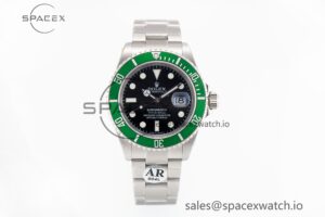 Submariner 16610 Lv 904l Steel ARF 1:1 Best Edition on ss Bracelet SH3135 v2
