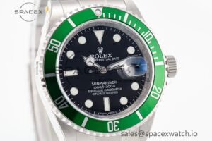 Submariner 16610 Lv 904l Steel ARF 1:1 Best Edition on ss Bracelet SH3135 v2 - Image 2