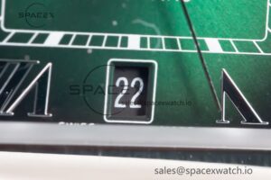 Santos de Cartier 40mm SS 2018 BVF 1:1 Best Edition Green Dial on SS SmartLinks Bracelet MIYOTA 9015 V2 - Image 9