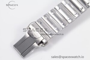 Santos de Cartier 40mm SS 2018 BVF 1:1 Best Edition Green Dial on SS SmartLinks Bracelet MIYOTA 9015 V2 - Image 28