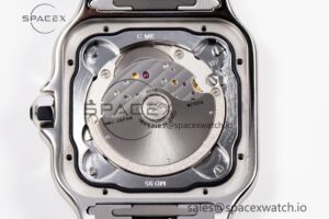 Santos de Cartier 40mm SS 2018 BVF 1:1 Best Edition Green Dial on SS SmartLinks Bracelet MIYOTA 9015 V2 - Image 14